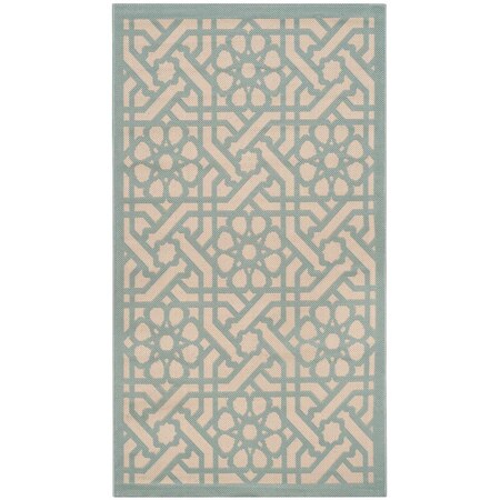 Safavieh 4 X 5 Ft. - 7 In. Martha Stewart Power Loomed Rug, Rectangle - Sunken Pool MSR4245-213-4